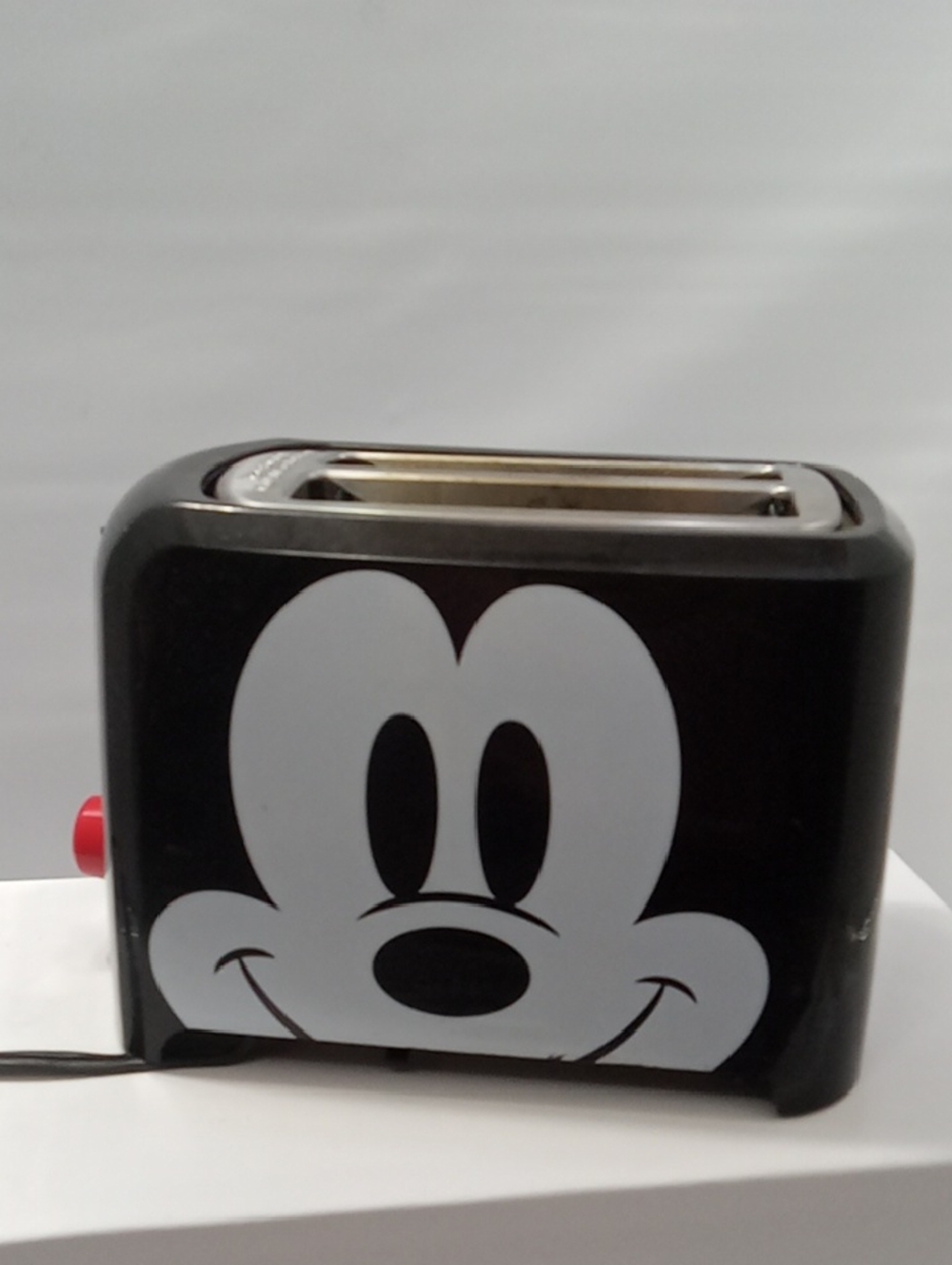 Disney Black and White Mickey Mouse 2-Slice Toaster